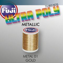 Ata matisaj Fuji Metallic #50/100m - Gold 901