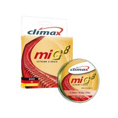 Fir textil Climax MIG8 Extreme 8-Braid Olive Green 0.10mm/7.9kg/135m