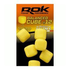 Momeala flotanta Rok Fishing Balanced Cube 12, Yellow
