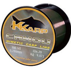 Fir monofilament K-Karp Camou 0,28mm/9kg/600m