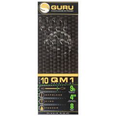 Carlige legate Guru QM1 Standard Hair Rig Barbless Nr.10 