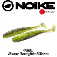 Shad Noike Ninja 7.6cm, culoare Green Pumpkin/Chart