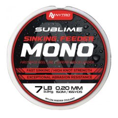 Fir monofilament Nytro Sublime Feeder Mono 0.20mm/3.2kg/150m