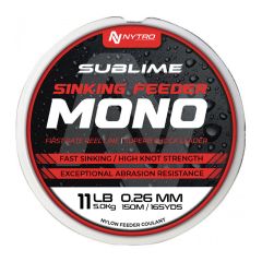 Fir monofilament Nytro Sublime Feeder Mono 0.26mm/5kg/150m