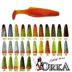 Shad Orka 9cm, culoare Y - 10 buc/plic