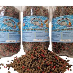 Pelete Fire Baits Mix Fishmeal Red, 4mm, 1kg