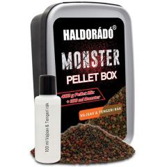 Pelete Haldorado Monster Pellet Box N-Butyric Crab 2-4mm 400g