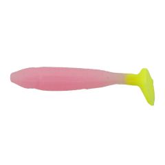 Shad Bass Assassin Crappie Dapper 5.2cm, culoare Pink/Limetreuse Tail