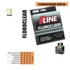 Fir fluorocarbon coated P-Line Floroclear Clear 0.28mm, 50m