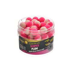 Boilies Select Baits Pop-up Two Tone Scopex-Plum 12mm