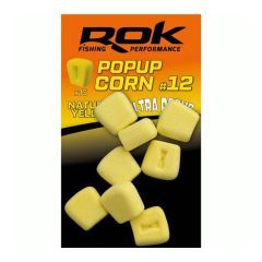 Porumb artificial Rok Fishing Pop Up Corn 12mm, Yellow