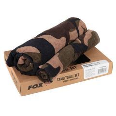 Prosop Fox Camo Beach/Hand Towel Set