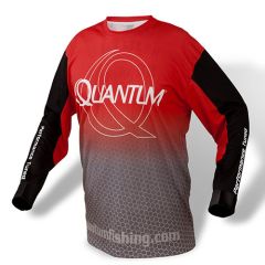 Tricou Quantum Jersey Red Grey M