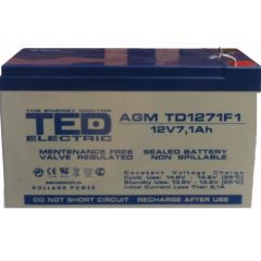 Acumulator etans GS Ted 12V/9,6A