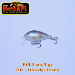 Vobler Kenart Pill 3S 3cm, culoare Bloody Roach