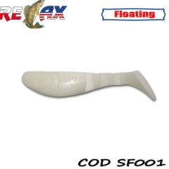 Shad Relax Kopyto Floating Standard 6.2cm, culoare 001 - 10buc/plic