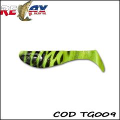 Shad Relax Kopyto Tiger 6.2cm, culoare 009 - 10buc/plic