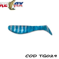 Shad Relax Kopyto Tiger 7.5cm, culoare 029 - 10buc/plic