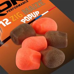 Rok Fishing Zig Cube Mix Pop-up Ultra Soft 10mm - Brown/Orange