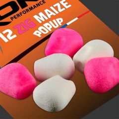 Rok Fishing Zig Cube Mix Pop-up Ultra Soft 10mm - Pink/White