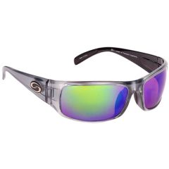 Ochelari polarizati Strike King S11 Optics Sunglasses Okeechobee Shiny Clear Grey Metallic Black