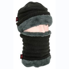 Carp Zoom Hat and Scarf Winter Set