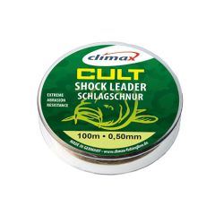 Fir monofilament Climax Cult Shock Leader Schlagschnur 45lb/100m
