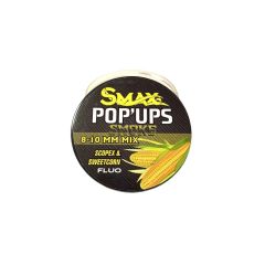 Boilies Smax Fluo Pop-Up Mix Scopex-Porumb Dulce 8-10mm