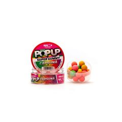 Boilies Senzor Pop-Up Super Gummy Capsuna, 12mm