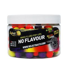 Boilies Select Baits Mixed Fluro No Flavour Micro Pop Up 8mm