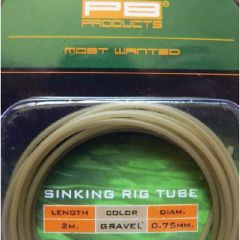 Tub antitangle PB Sinking Rig Tube 0.75mm/2m - Gravel