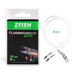Strune ZFish Fluorocarbon Leader 25cm/15kg