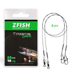 Strune ZFish Titanium Leader 25cm/15kg