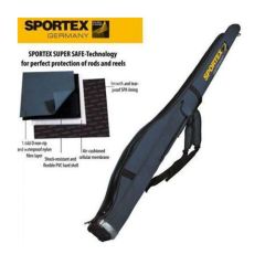 Husa lansete Sportex Super Safe II Grey, 2 compartimente, 125cm