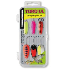 Set linguri oscilante Cormoran Toro UL Trout Spoon Set 2