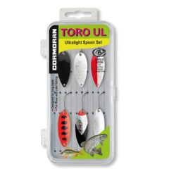 Set linguri oscilante Cormoran Toro UL Trout Spoon Set 3