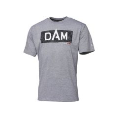 Tricou DAM Gray Melange Logo, marime XL