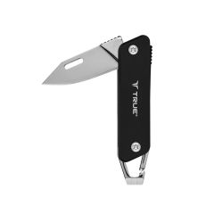 Unealta multifunctionala True Utility Modern Keychain Knife, Black