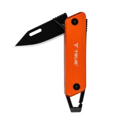 Unealta multifunctionala True Utility Modern Keychain Knife, Orange