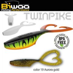 Shad Biwaa Twinpike 15cm/24g, culoare Aurora Gold
