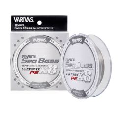 Fir Textil Varivas Avani Sea Bass Max Power PE X8 Stealth Gray 0.16mm/20.2lb/150m