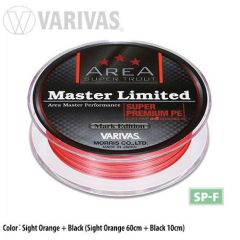 Fir textil Varivas Trout Area Master Limited PE Sight Orange 6.5lb/75m