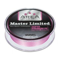 Fir textil Varivas X4 Super Trout Area Master Limited Super Premium PE Tournament Pink 0.15mm/1.81kg/75m