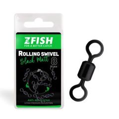 Varteje ZFish Rolling Swivel Black Matt Nr.8, 28kg