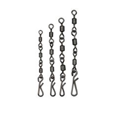 Agrafe + varteje Colmic Rolling 3 Jointed Swivels and Lead Quick Snap Nr.16