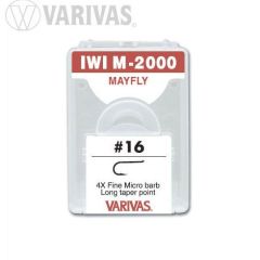 Carlige Varivas IWI M-2000 Mayfly 4X Fine nr.18