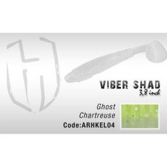 Shad Colmic Herakles Viber Shad 9.7cm Ghost Chartreuse