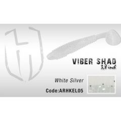 Shad Colmic Herakles Viber Shad 9.7cm White Silver