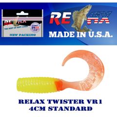 Grub Relax Twister VR1 4cm, culoare 054 - 25buc/plic