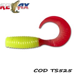 Grub Relax Twister VR1 4cm, culoare 525 - 25buc/plic
